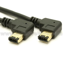 FireWire Device Cable (Double Right Angle)