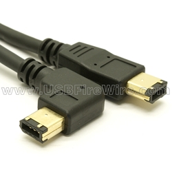 Right Angle Firewire Cable
