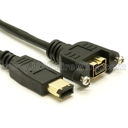 FireWire 800 Cable 9pin Female to 6pin Male