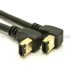FireWire Up/Up Angled Device Cable