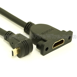 Up Angle D HDMI Cable