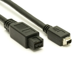FireWire Adapter Cable (9pin M to 4pin F)