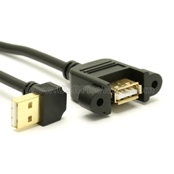USB 2.0 Down Angle Extension Cable