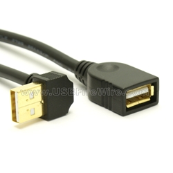USB 2.0 Up Angle Extension Cable
