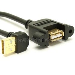 USB 2.0 Up Angle Extension Cable