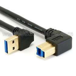 USB 3.0 Cable - Down Angle/Up Angle