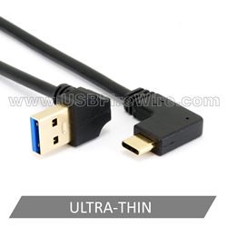 USB 3 Down A to Right/Left C<BR> (Ultra-Thin)
