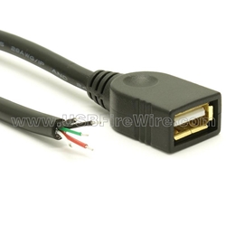 USB 2.0 Cable to Cut End