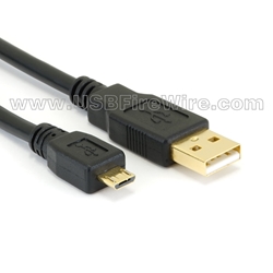 USB 2.0 A to Micro B Cable