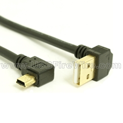 USB 2.0 Device Cable (Down / Left Angle)