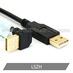 USB 2.0 Device Cable - Polyurethane Jacket - LSZH