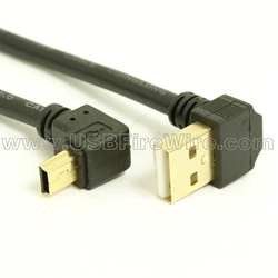 USB 2.0 Device Cable (Double Up Angle)
