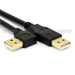 USB 2 Right A to A