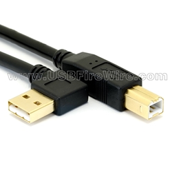 USB 2.0 Device Cable - (Right Angle)
