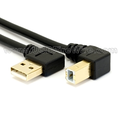 USB 2.0 Device Cable - Double Angled