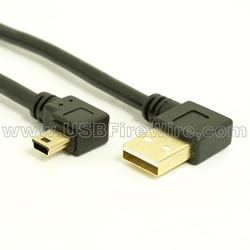 USB 2.0 Device Cable (Left / Right Angle)