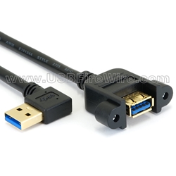USB 3.0 Extension - A Type - Panel Mount