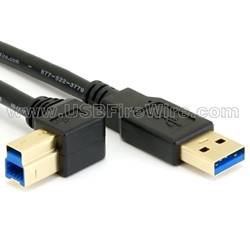 USB 3.0 Cable - A To Left Angle