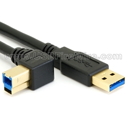 USB 3.0 Cable - A to Right Angle