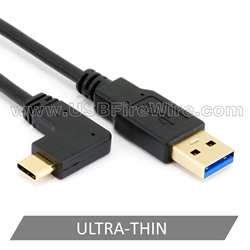 USB 3 Right/Left C to A <br> (Ultra-Thin Cable)