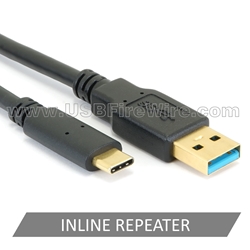 USB 3 Repeater  A Male to C Male Cable