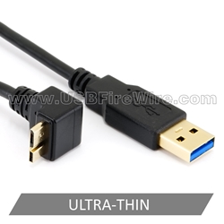 USB 3 Up Micro-B to A<br>(Ultra-Thin)