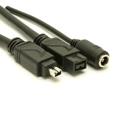 FireWire 9pin Power Injection Cable