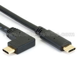 USB 2 Cable - Straight to Right Left
