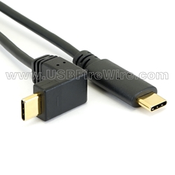 USB 2 Ultra-Thin Device Cable - C Male to Up/Down C Male - 6-wire