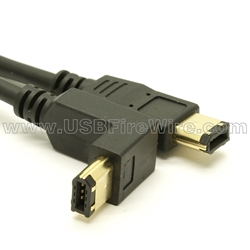 FireWire Device Cable (Down Angle)