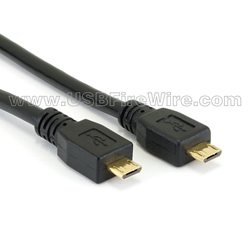 USB 2.0 Micro-B to Micro-B Cable