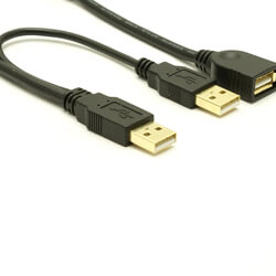USB 2.0 Extra Power Cable